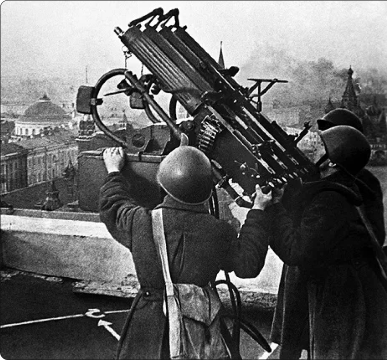 Бомбардировки Москвы 1941 - 1942 гг.